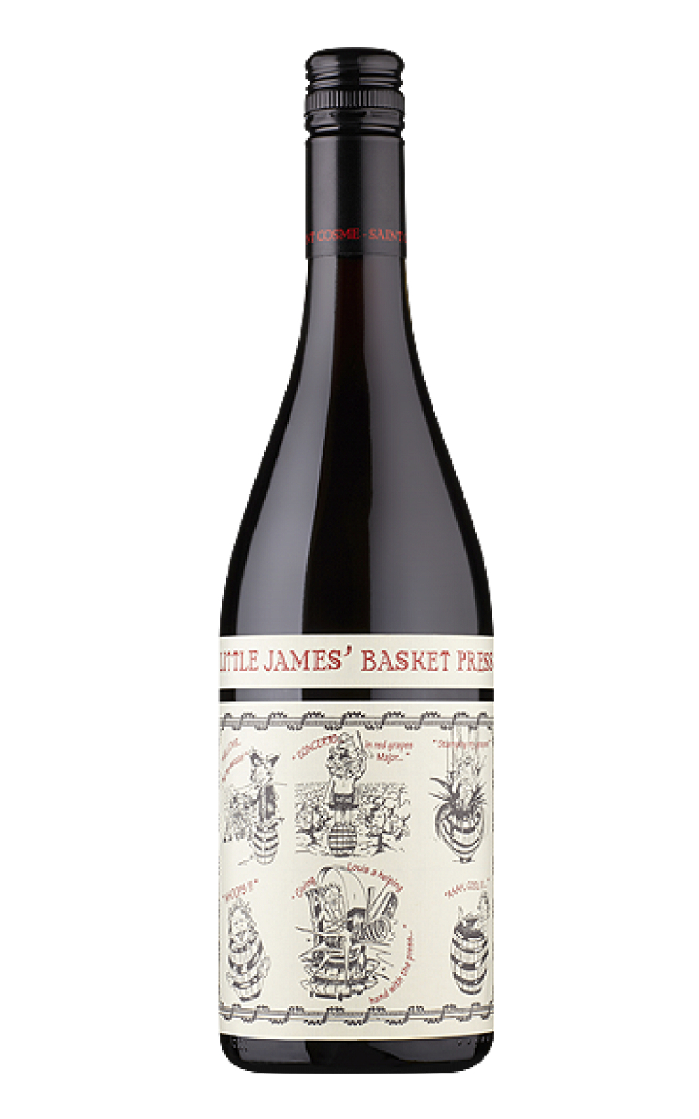 Chateau de Saint Cosme Little James Basket Press Rouge NV 聖可姆酒莊 小詹姆士 紅酒