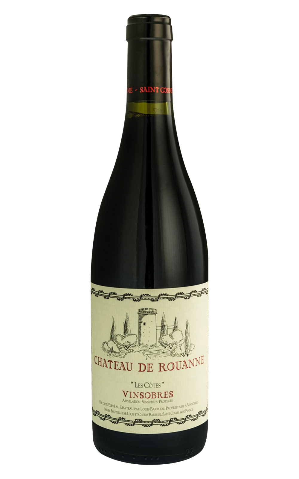 Chateau de Saint Cosme Chateau de Rouanne Les Cotes Vinsobres 2021 聖可姆酒莊 侯安納堡 – 機率 凡索伯紅酒