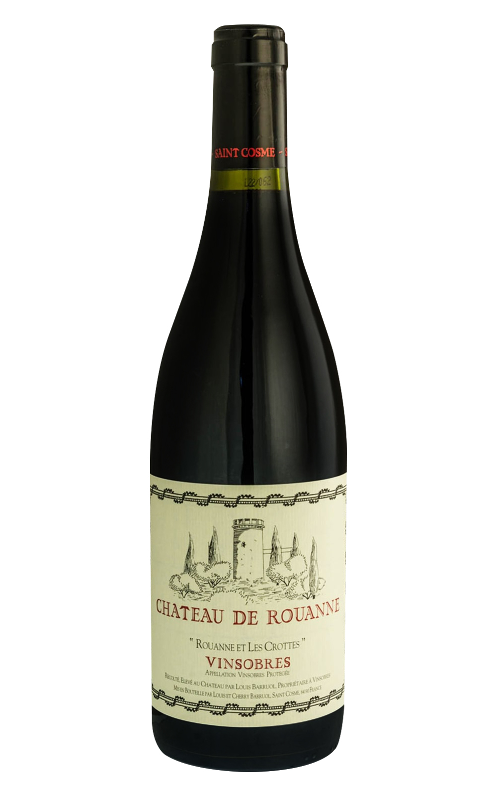 Chateau de Saint Cosme Chateau de Rouanne Rouanne et Les Crottes Vinsobres 2021 聖可姆酒莊 侯安納堡 – 侯安納與闊特區 凡索伯紅酒