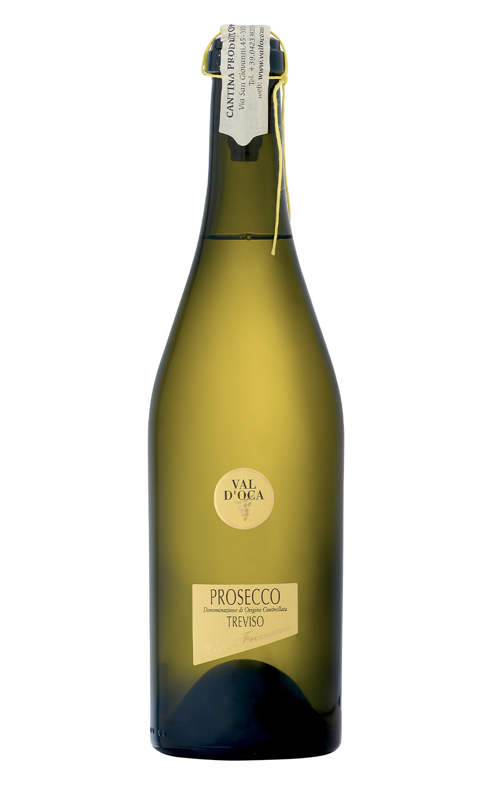Val d Oca Spago Prosecco Frizzante NV 維多卡酒莊 黃金線封瓶 普賽克氣泡酒