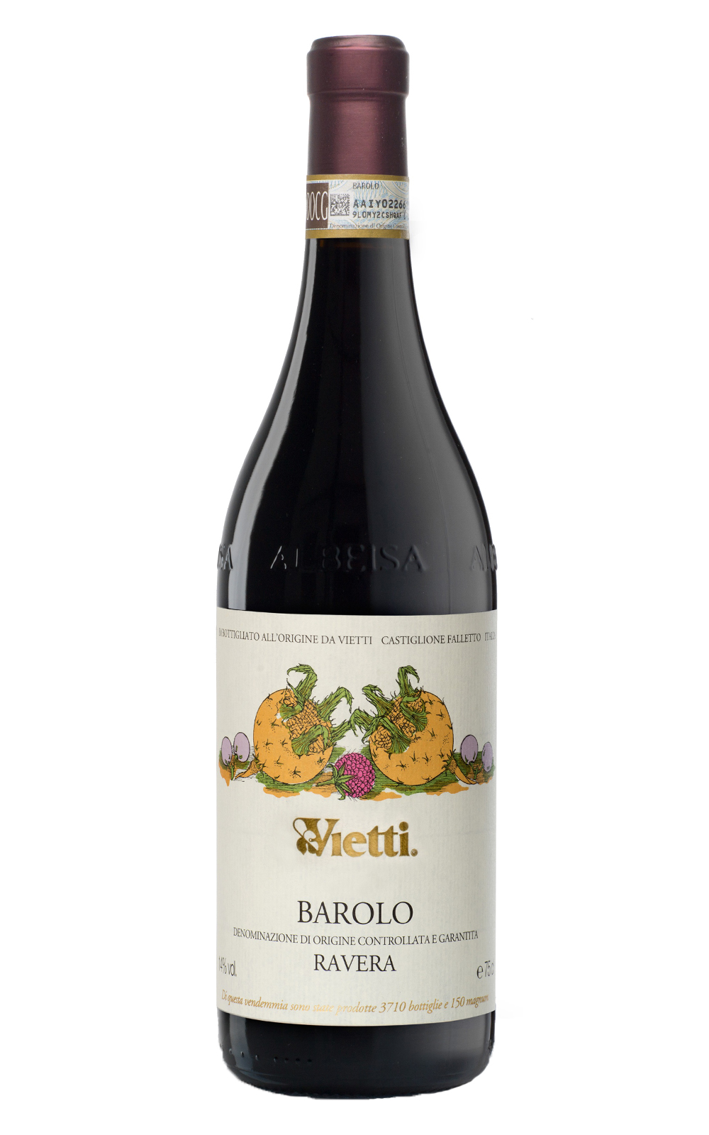 Vietti Barolo Ravera 1999 維耶蒂酒莊 艾薇拉園 巴羅洛紅酒