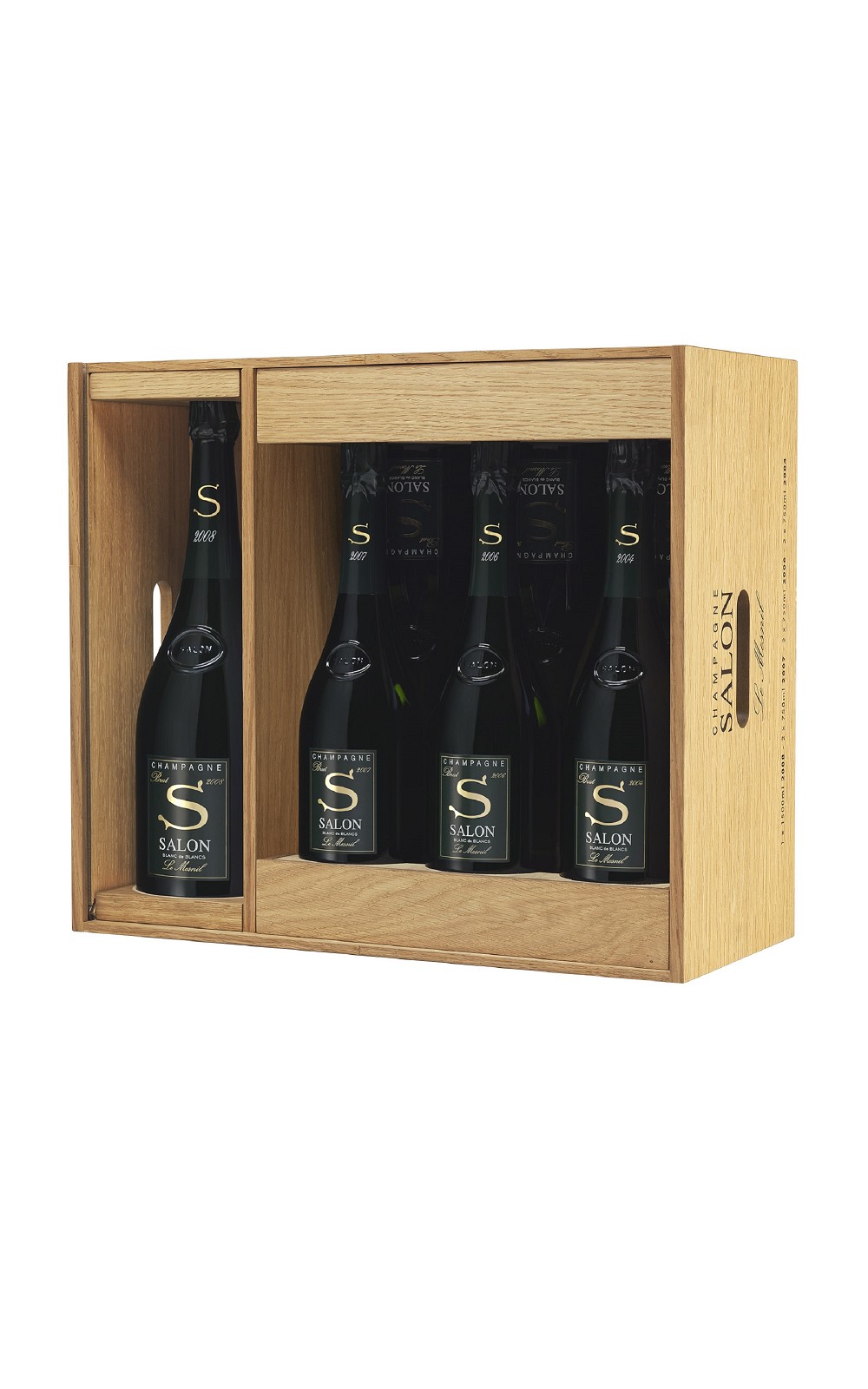 Champagne Salon Le Mesnil Blanc de Blancs Brut Oenotheque Case NV 沙龍香檳 梅斯尼 特級村 白中白不甜香檳 品鑑套組