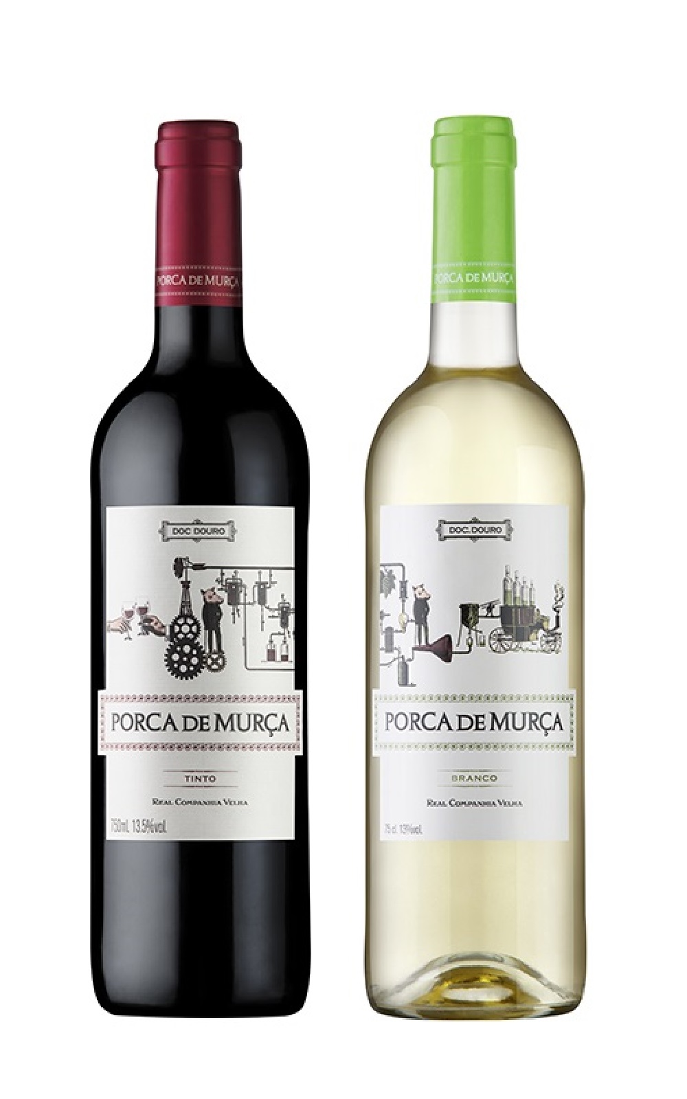 Porca de Murca Porca Branco Tinto Set 750ml 12 NV 波卡酒莊 特級紅白酒套組 750ml 12
