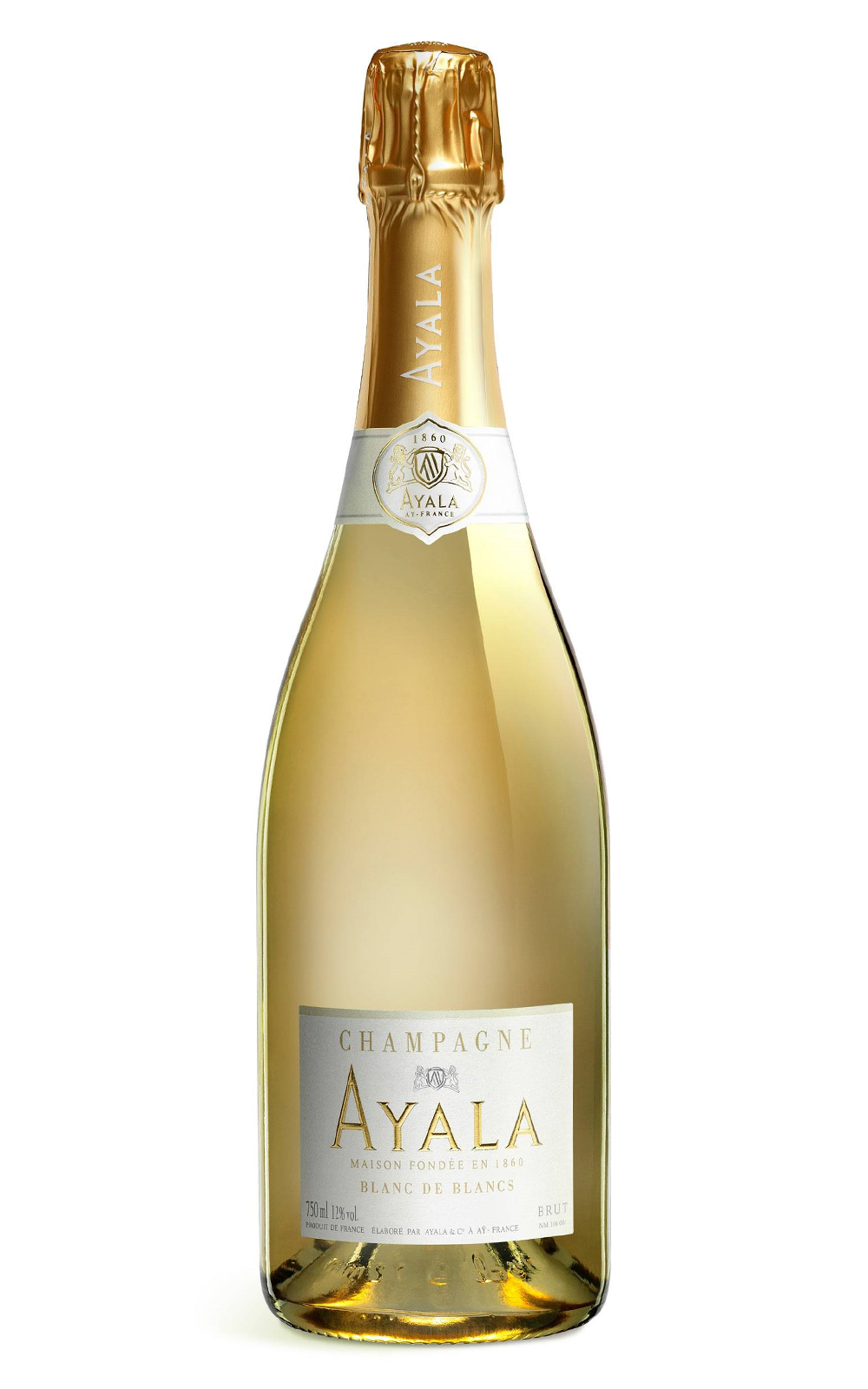 Champagne Ayala Blanc de Blancs Brut 2012 艾雅拉香檳 白中白年份不甜香檳