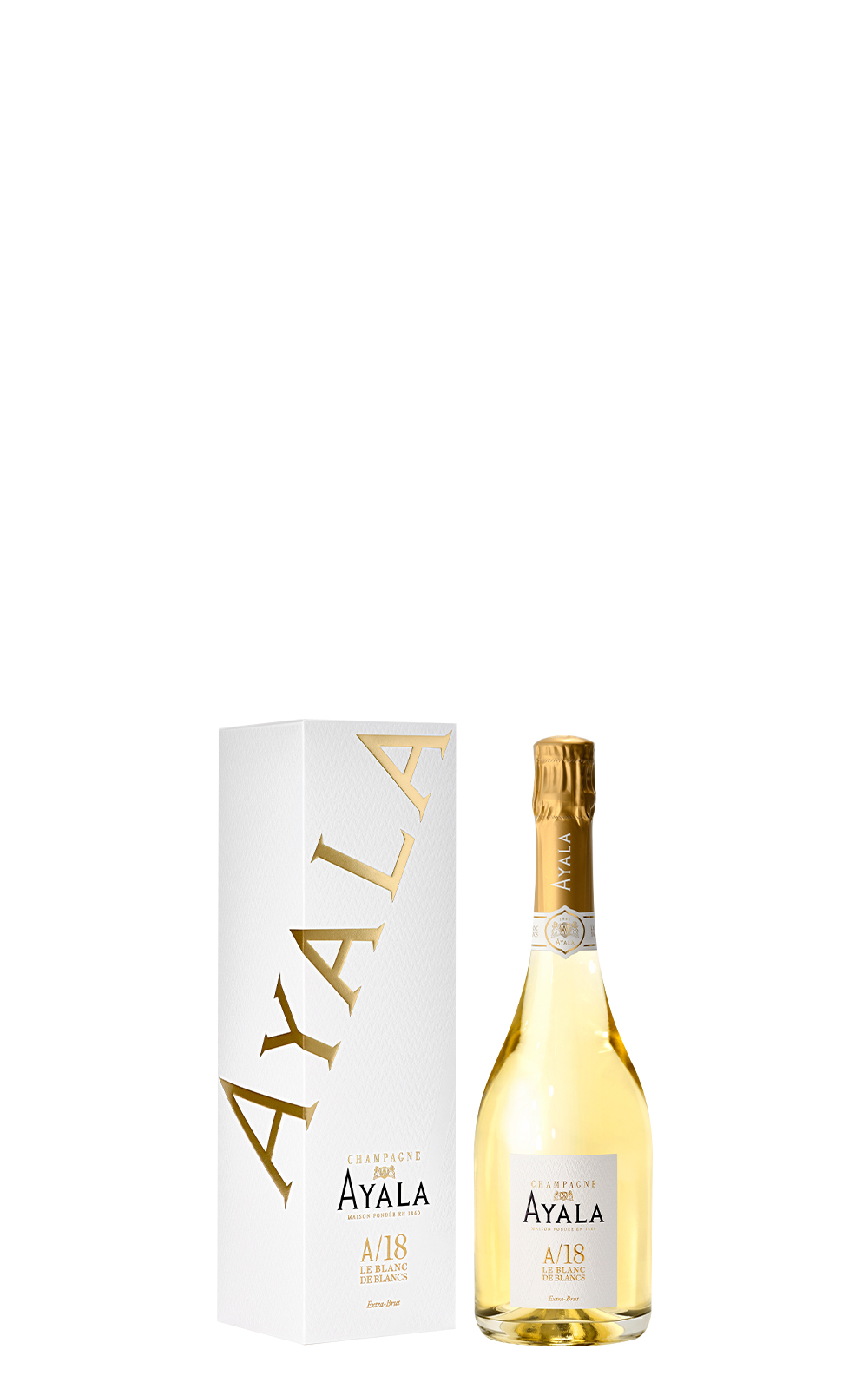 Champagne Ayala A 18 Blanc de Blancs Gift Box 2018 艾雅拉香檳 A 18 白中白不甜年份香檳 禮盒