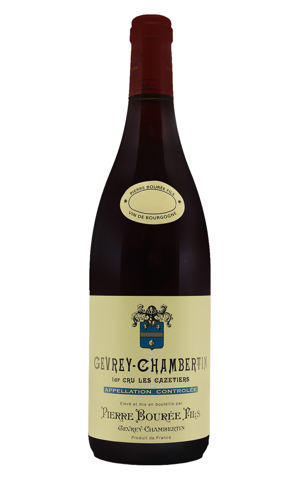 Domaine Pierre Bouree Fils Gevrey Chambertin 1er Cru Les Cazetiers 2004 皮耶布黑酒莊 哲維瑞香貝丹 卡列提耶 一級園紅酒