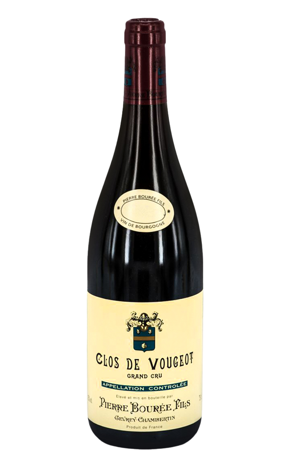 Domaine Pierre Bouree Fils Clos de Vougeot Grand Cru 2017 皮耶 布黑酒莊 梧玖園 特級園紅酒