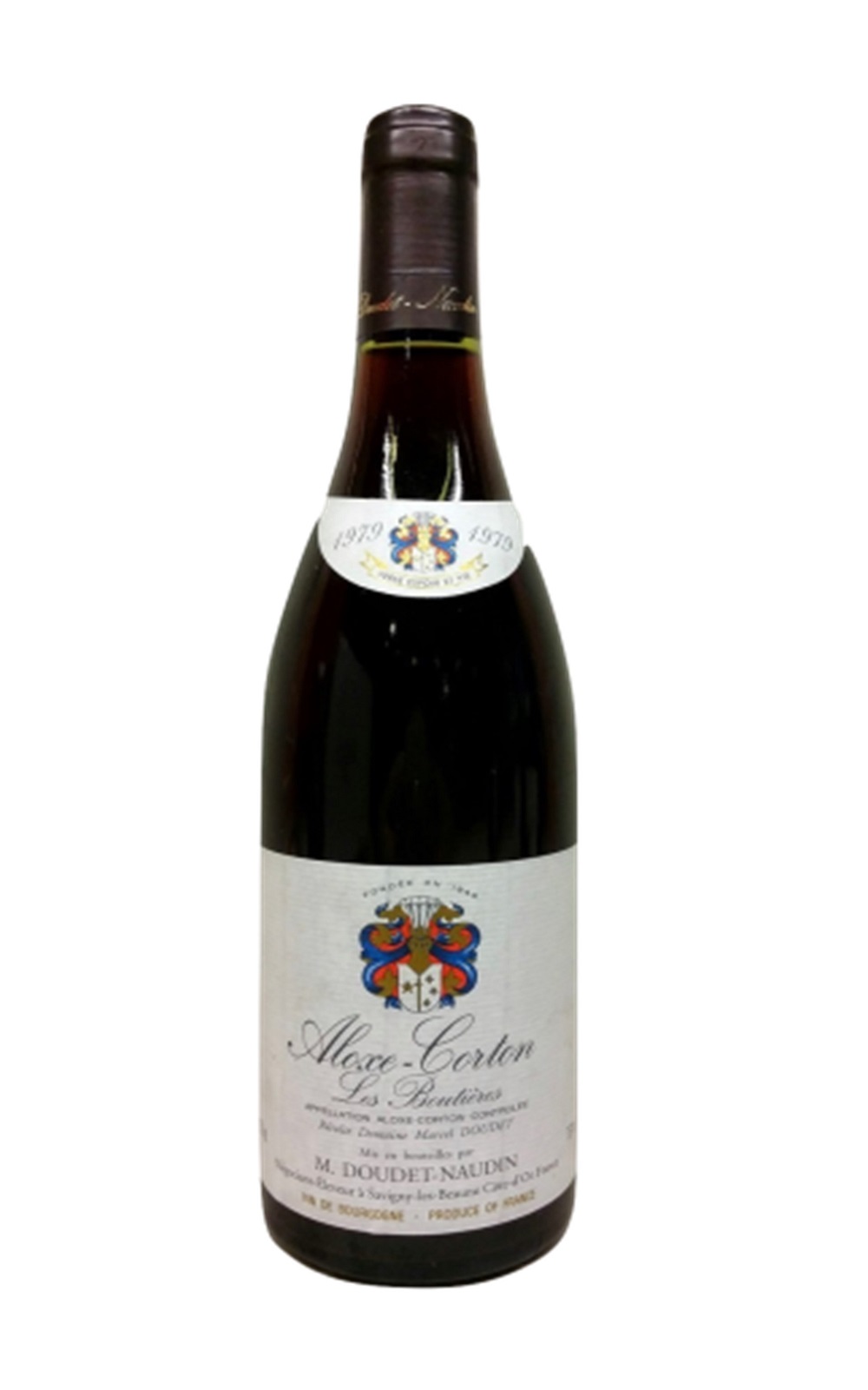 Doudet Naudin Aloxe Corton Les Boutieres Rouge 1979 杜得 諾丁酒莊 阿羅斯高登 布提耶 紅酒