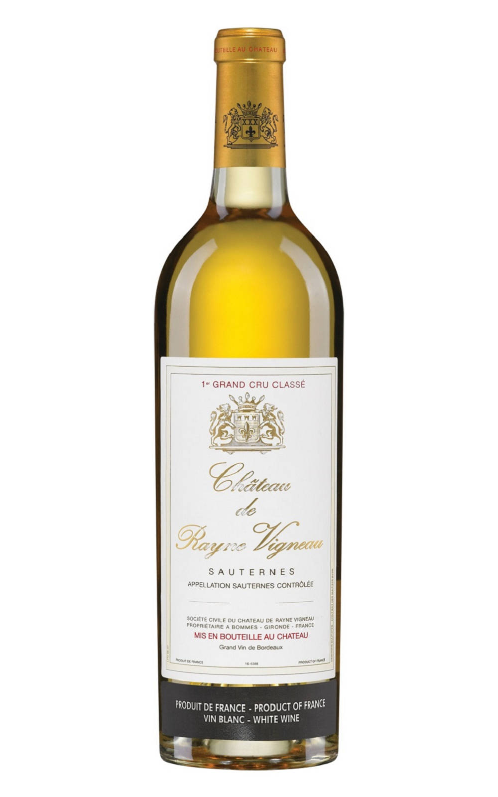 Chateau de Rayne Vigneau Chateau de Rayne Vigneau 2001 漢維紐堡 漢維紐一軍甜白酒