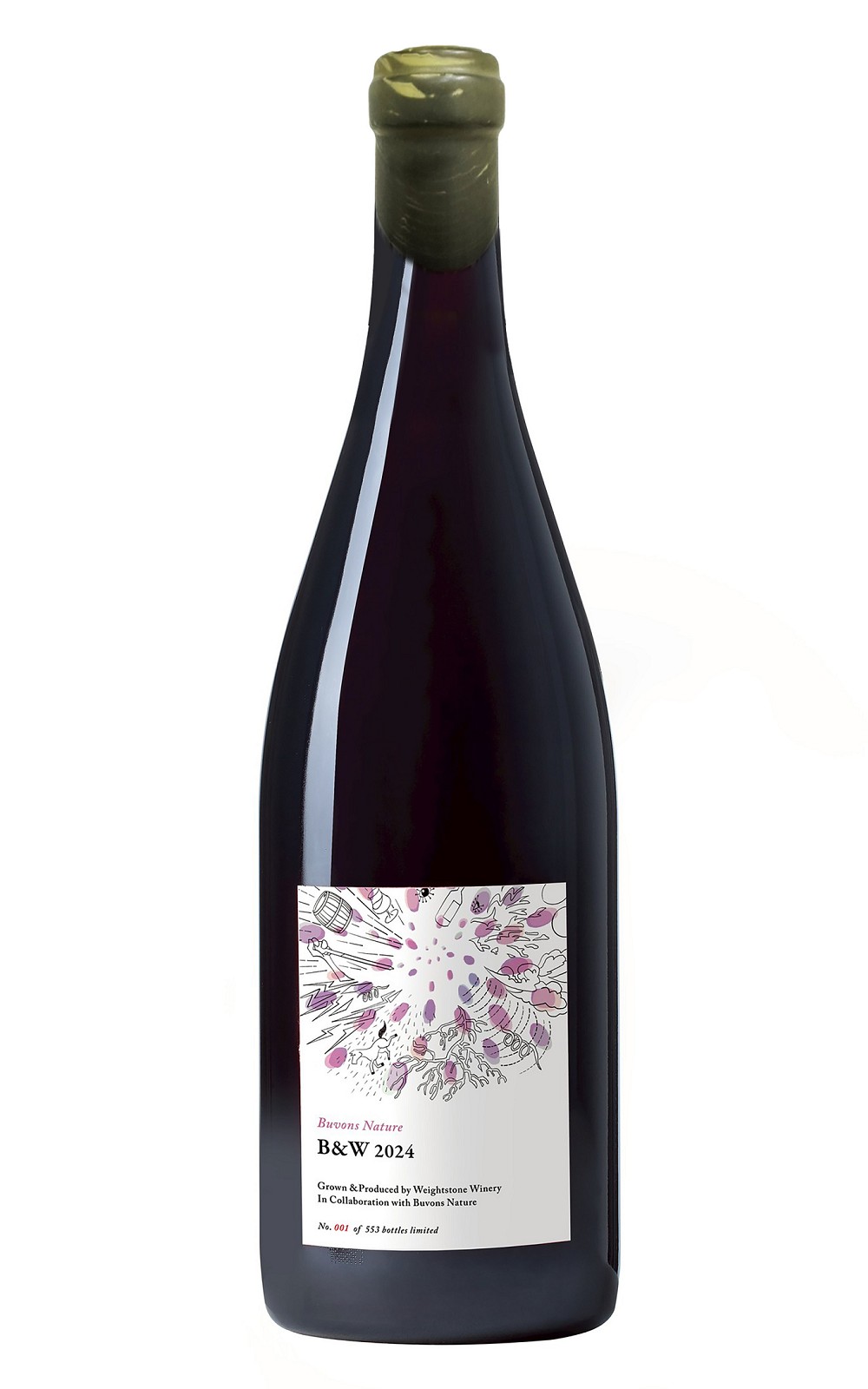 Weightstone Vineyard Estate Winery 2024 B W 2024 威石東酒莊 2024 喝自然紅酒