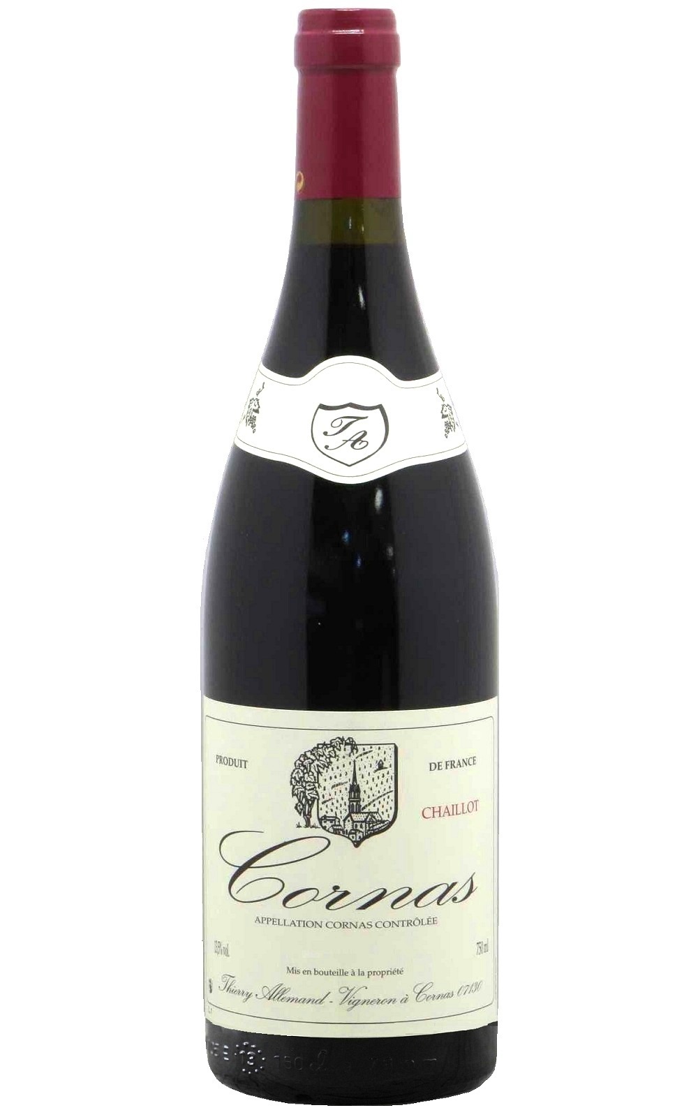 Thierry Allemand Cornas Chaillot 2014 蒂埃里 艾蒙酒莊 高納斯 雪洛 紅酒