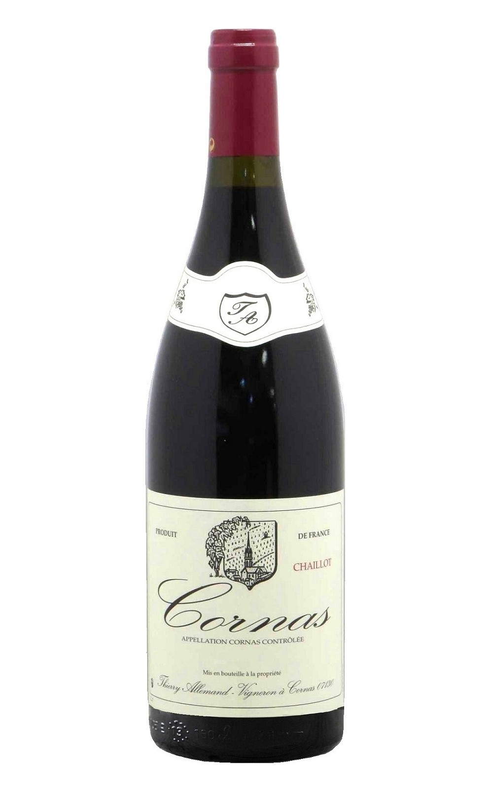 Thierry Allemand Cornas Chaillot 2017 蒂埃里 艾蒙酒莊 高納斯 雪洛 紅酒