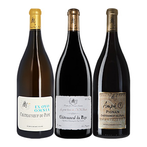 Rotem & Mounir Saouma-Châteauneuf-du-Pape Set ("Petit Livre"+"Pignan"+"Ex Ovo Omnia" / 1.5L*3)