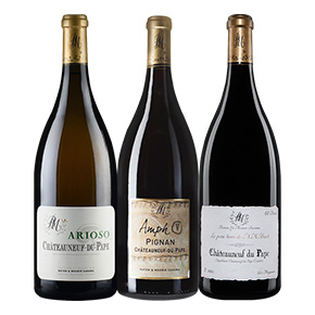 Rotem & Mounir Saouma-Châteauneuf-du-Pape Set ("Petit Livre" 14+"Arioso" 16+"Pignan" 17 / 1.5L*3)