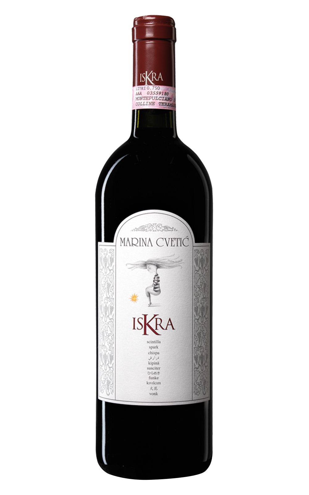 Masciarelli Tenute Agricole Marina Cvetic Iskra Montepulciano d Abruzzo 2015 瑪斯契利酒莊 瑪莉榭薇系列 火花 蒙提布希亞諾紅酒