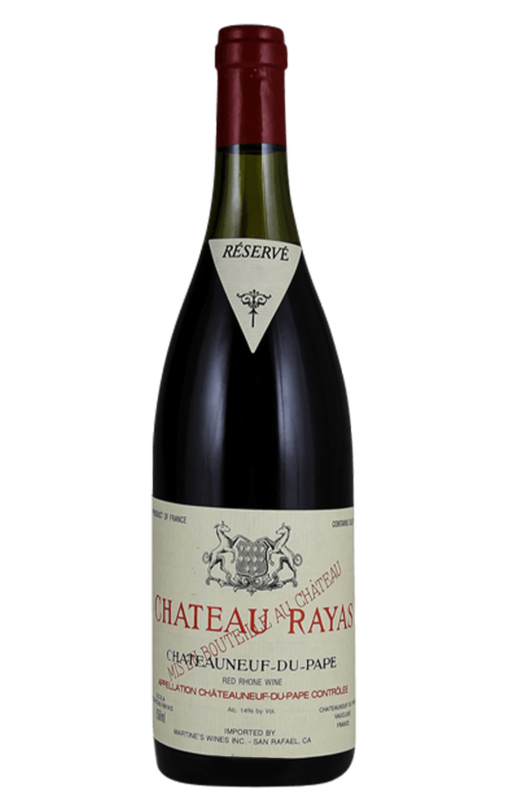 Chateau Rayas Chateauneuf du Pape Reserve 2011 海雅堡 教皇新堡紅酒