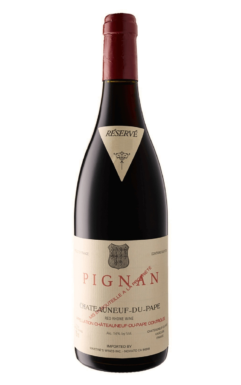 Chateau Rayas Pignan Chateauneuf du Pape Reserve 2011 海雅堡 皮儂 教皇新堡紅酒