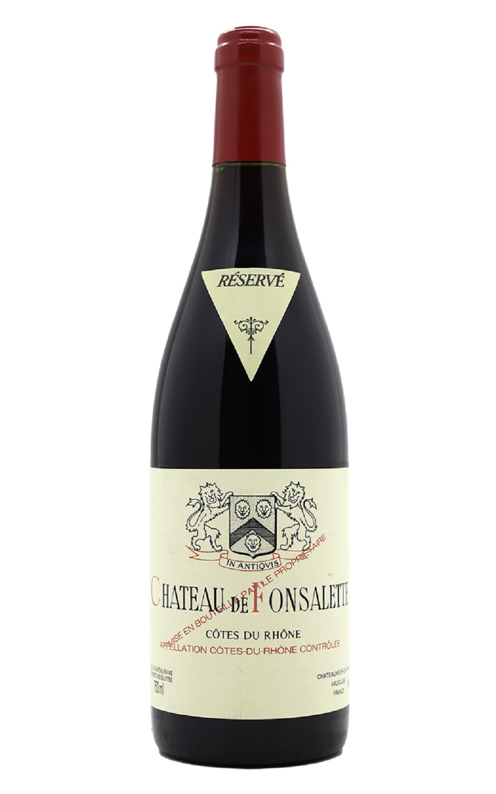 Chateau Rayas Chateau de Fonsalette Cotes du Rhone Reserve 2011 海雅堡 馮薩略堡 隆河丘紅酒