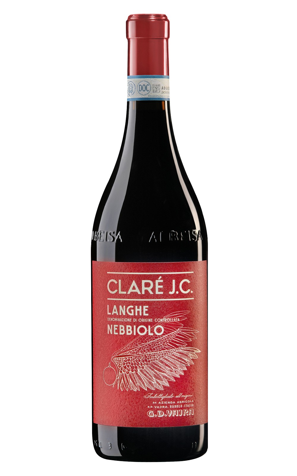 G D Vajra Langhe Clare J C Nebbiolo 2021 拜拉酒莊 朗給 克萊兒 JC 內比歐露紅酒