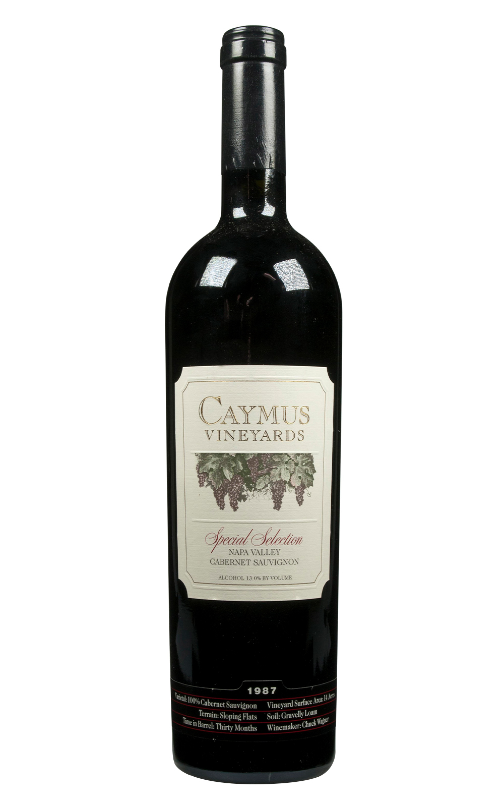 Caymus Vineyards Special Selection Cabernet Sauvignon 1987 開木斯酒莊 頂級特選卡本內蘇維濃紅酒