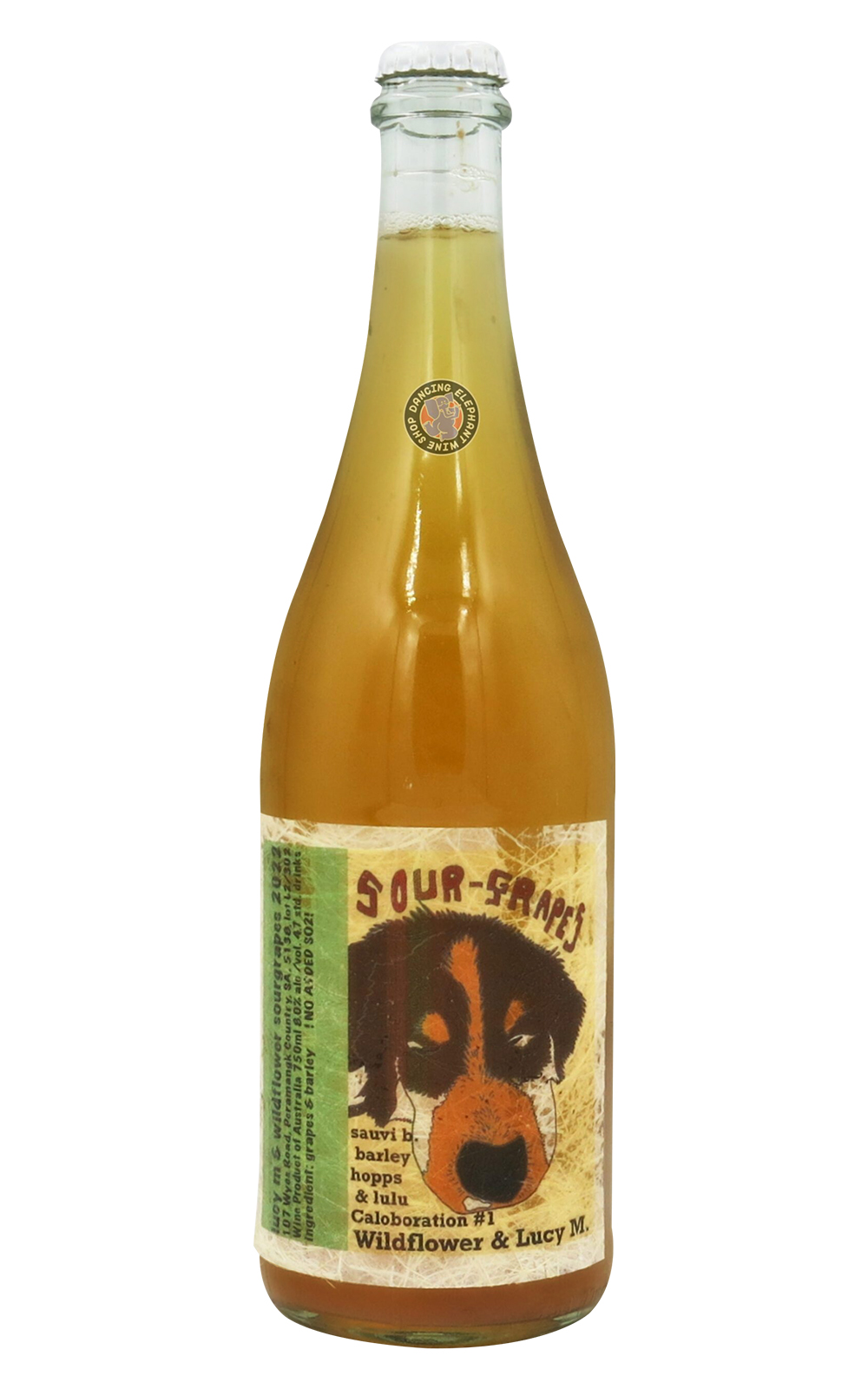 Lucy M Wines Sour Grapes Lulu Caloboration 1 2022 露西瑪哥酒莊 酸葡萄 白酒