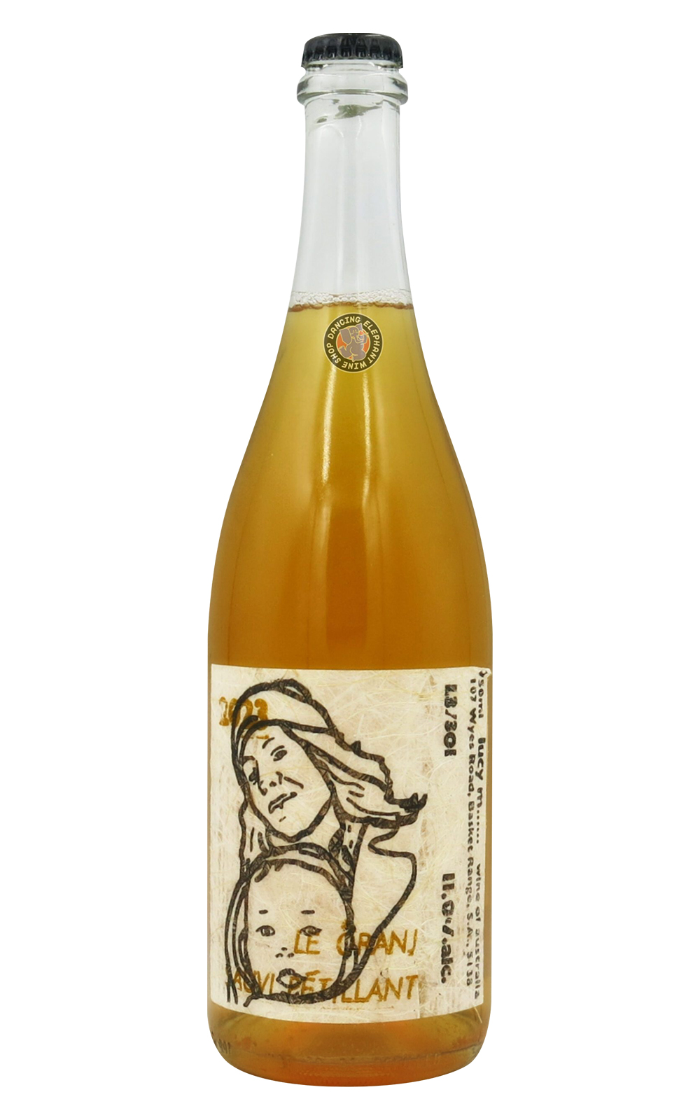 Lucy M Wines Le Oranj Sauvi Petillant 2023 露西瑪哥酒莊 橘蘇維濃 氣泡橘酒