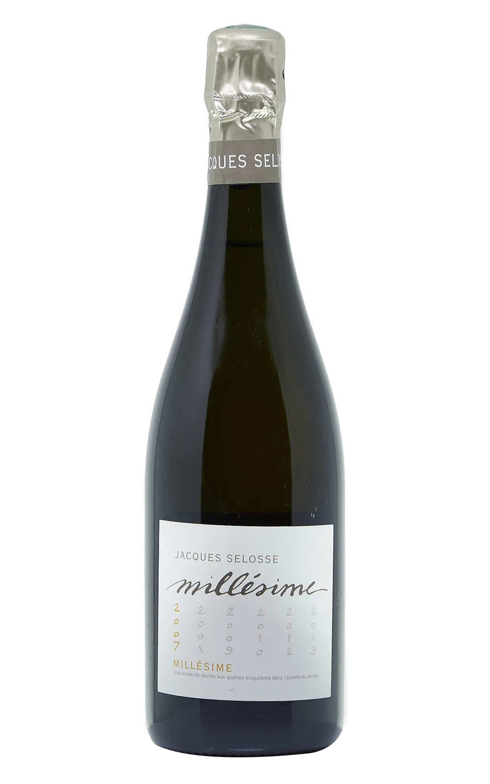Champagne Jacques Selosse Grand Cru Extra Brut Millesime Champagne 2007 雅克賽洛斯香檳 年份香檳