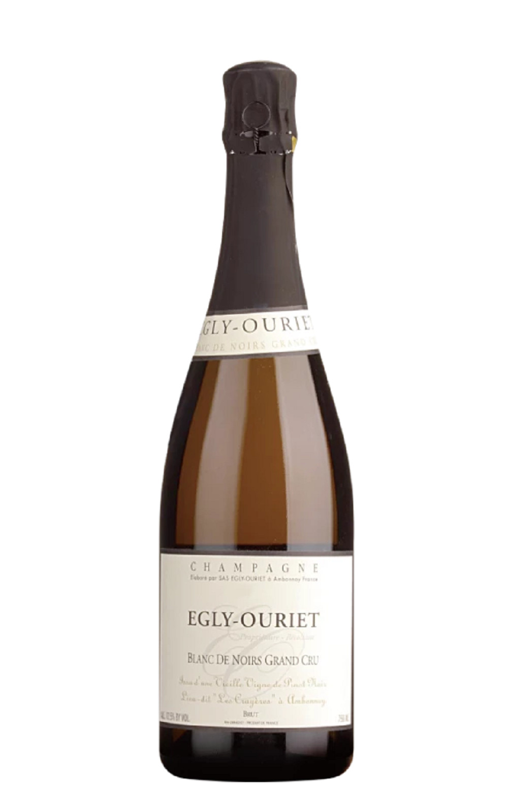 Champagne Egly Ouriet Grand Cru Blanc de Noirs Vieilles Vignes Brut NV 埃格麗 梧利耶香檳 特級園 黑中白老藤 不甜無年份香檳
