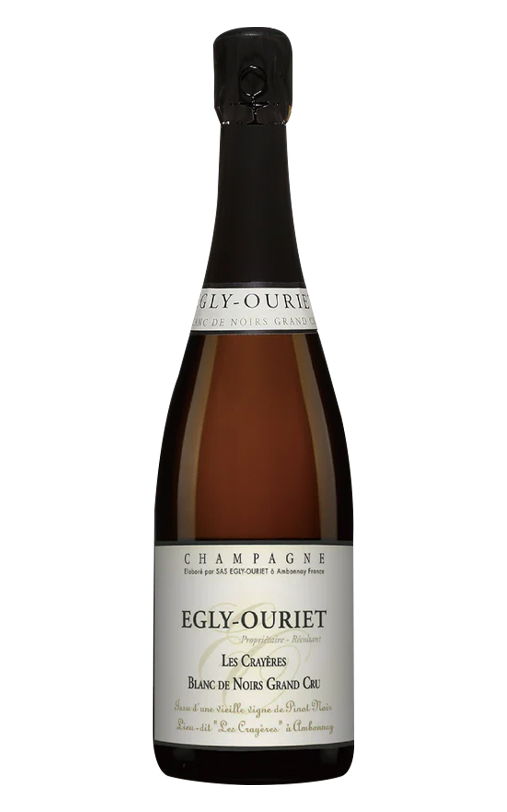 Champagne Egly Ouriet Les Crayeres Grand Cru Blanc de Noirs Extra Brut NV 埃格麗 梧利耶香檳 白堊地窖 特級園 不甜黑中白香檳