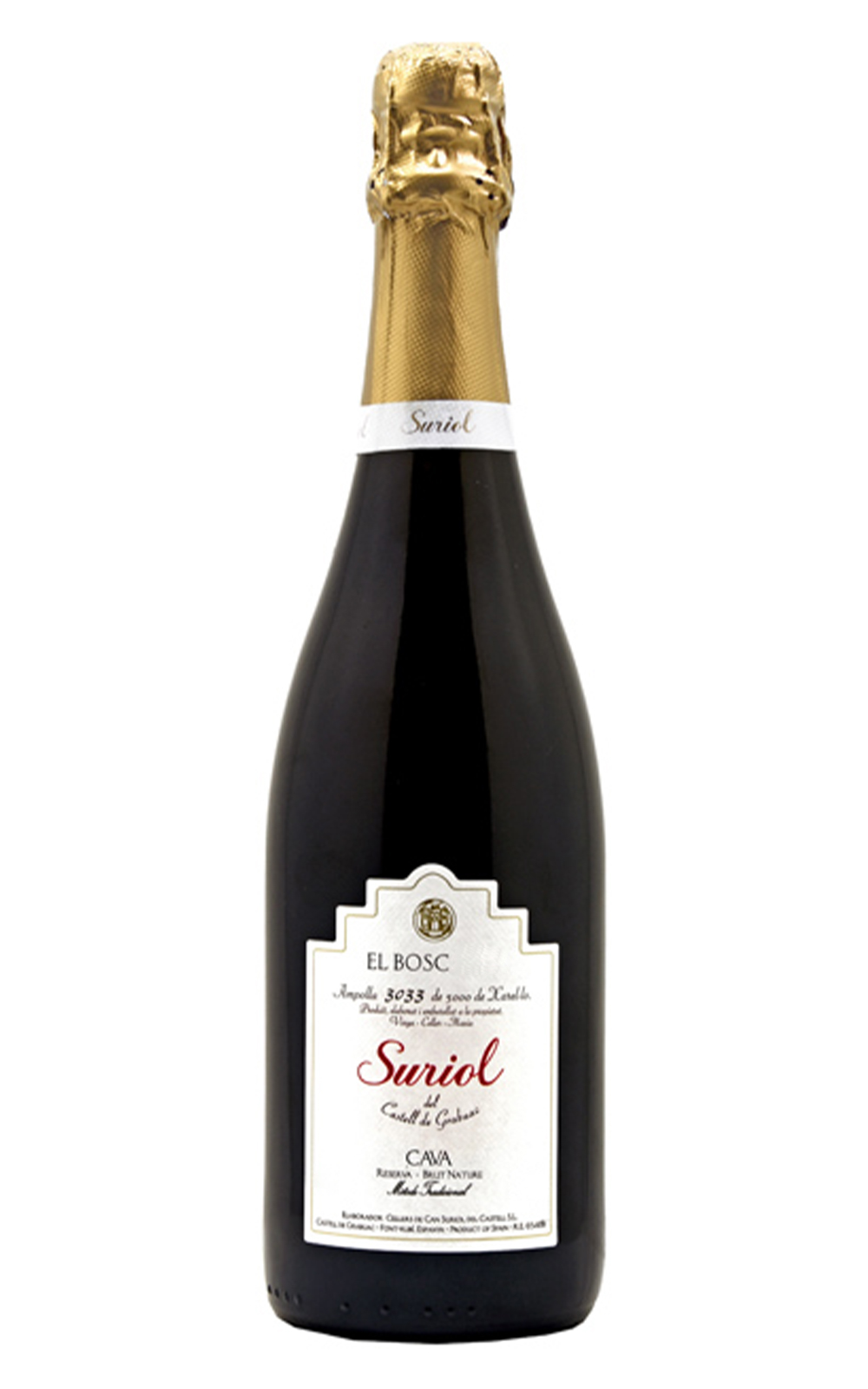 Can Suriol El Bosc Cava Brut Nature Reserva 2015 樹里歐酒莊 栗木桶 陳年不甜氣泡酒