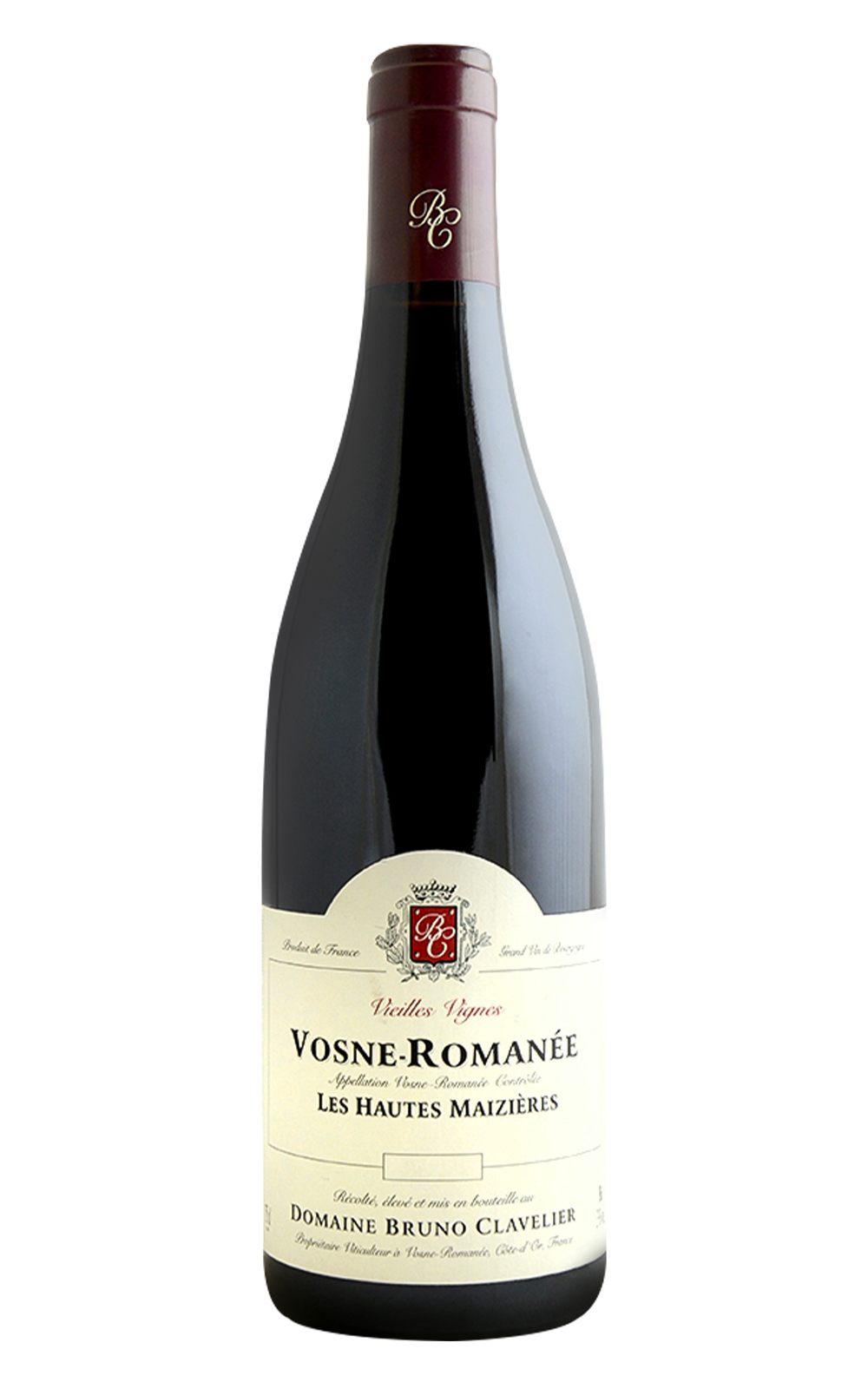 Domaine Bruno Clavelier Vosne Romanee Les Hautes Maizieres Vieilles Vignes 2019 布魯諾 克拉夫列酒莊 馮內侯瑪內 高地梅澤 老藤紅酒