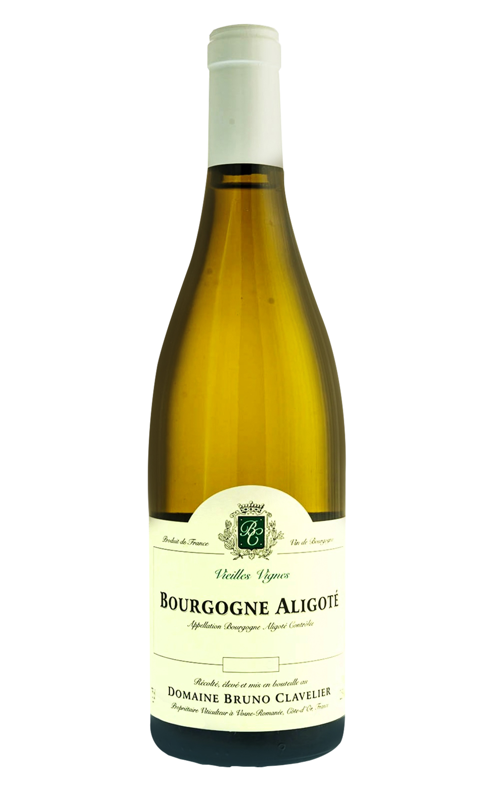 Domaine Bruno Clavelier Bourgogne Aligote Vieilles Vignes 2019 布魯諾 克拉夫列酒莊 布根地阿里哥蝶老藤白酒