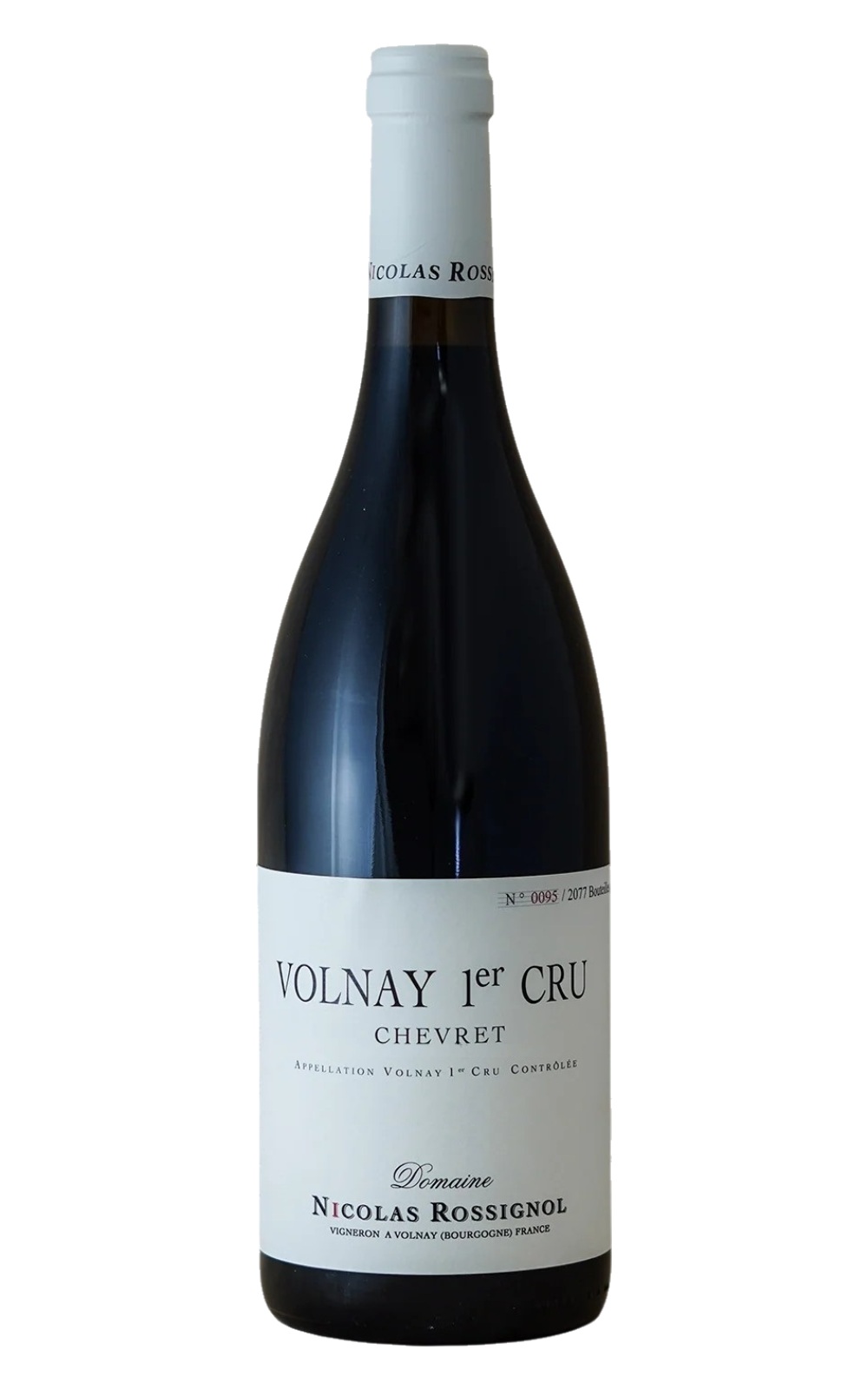 Domaine Nicolas Rossignol Volnay 1er Cru Chevret 2019 尼可拉 侯西諾酒莊 渥爾內 修維黑 一級園紅酒