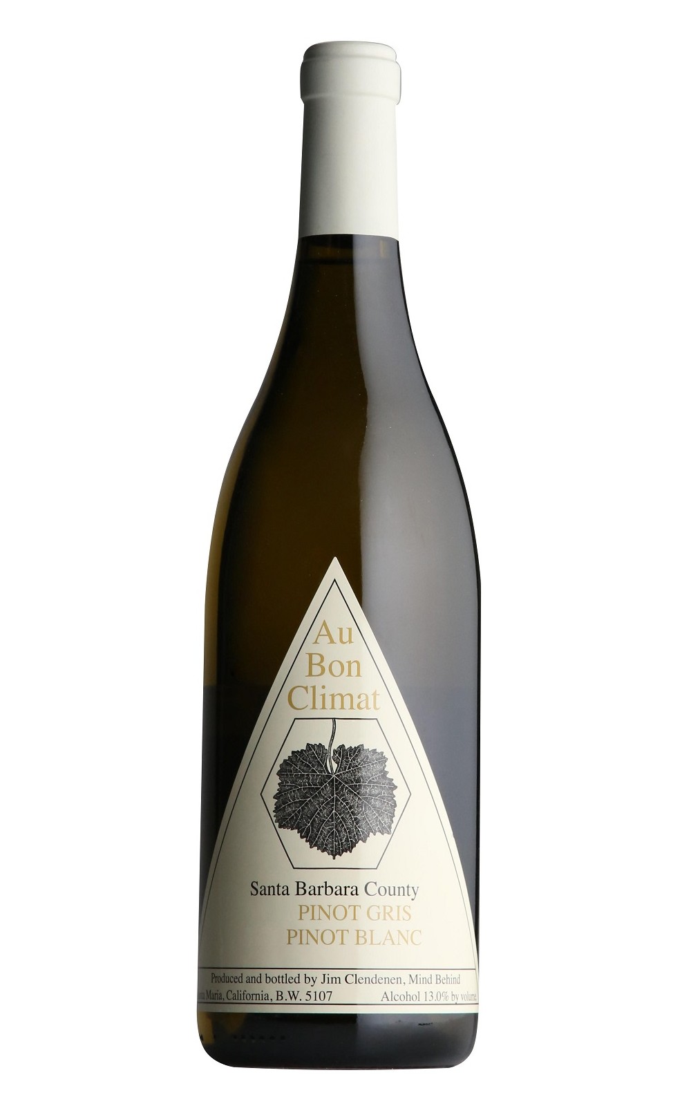 Au Bon Climat Santa Barbara County Pinot Gris Pinot Blanc 2018 ABC酒莊 聖塔芭芭拉 灰白皮諾白酒