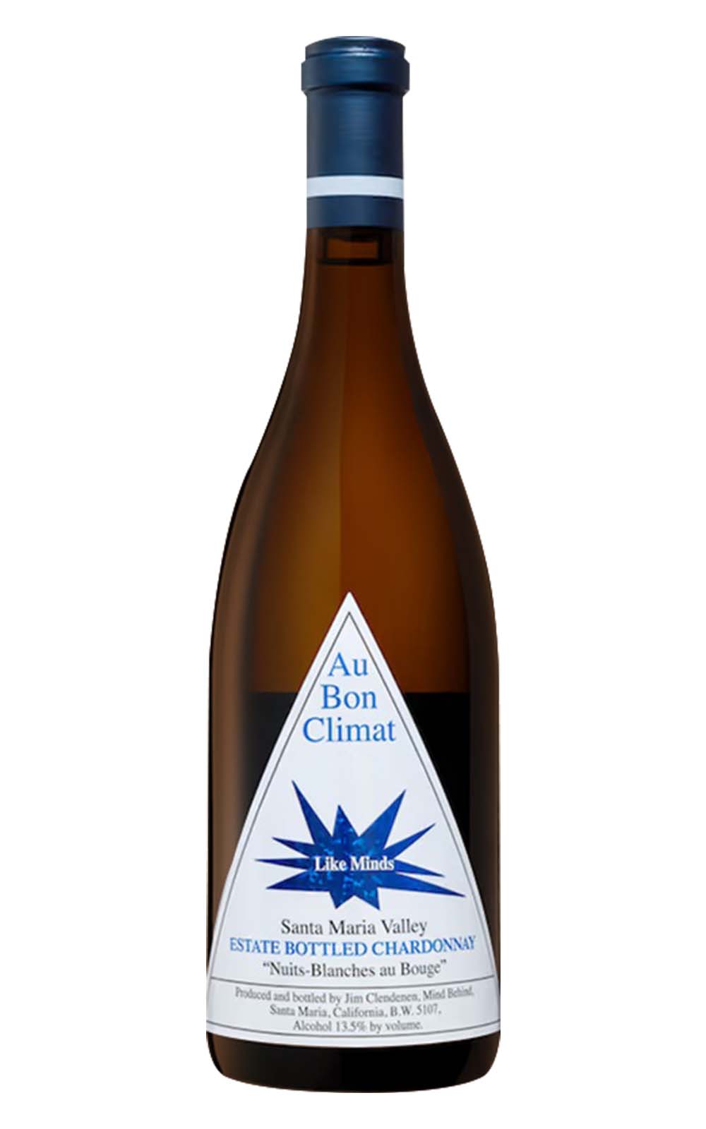 Au Bon Climat Nuits Blanches au Bouge Like Minds Chardonnay 2022 ABC酒莊 白夜下老酒館系列 智趣相投 夏多內白酒