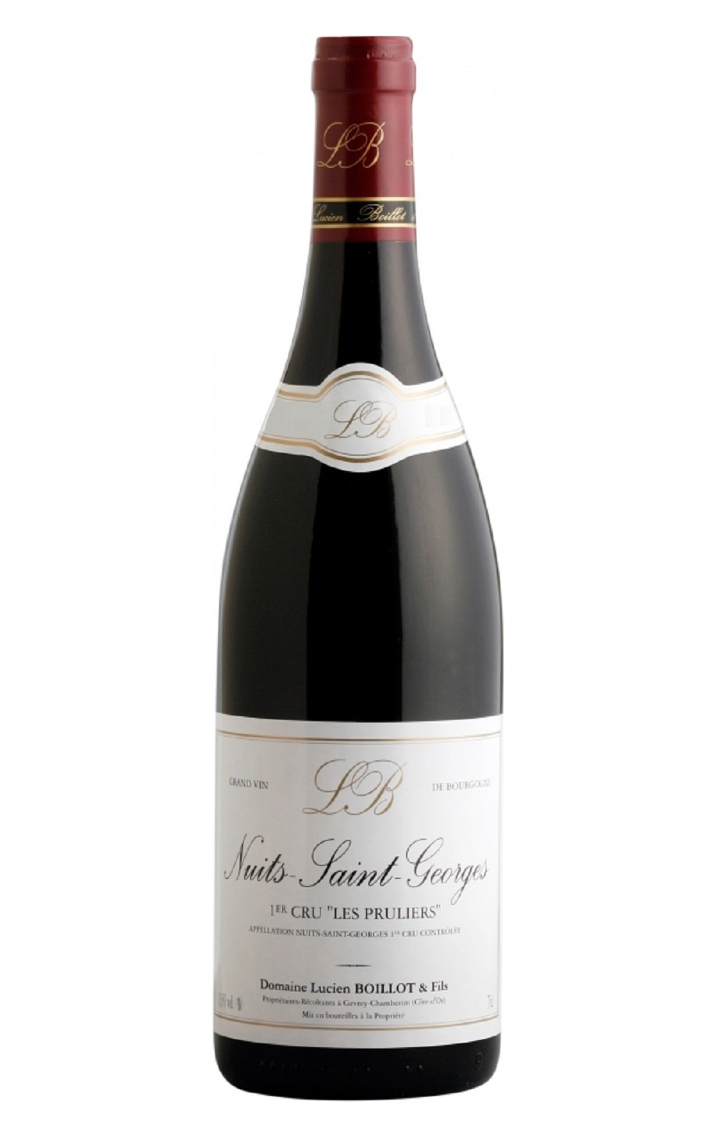 Domaine Lucien Boillot Fils Nuits Saint Georges 1er Cru Les Pruliers 2021 路西安 布由酒莊 夜聖喬治 普里耶 一級園紅酒