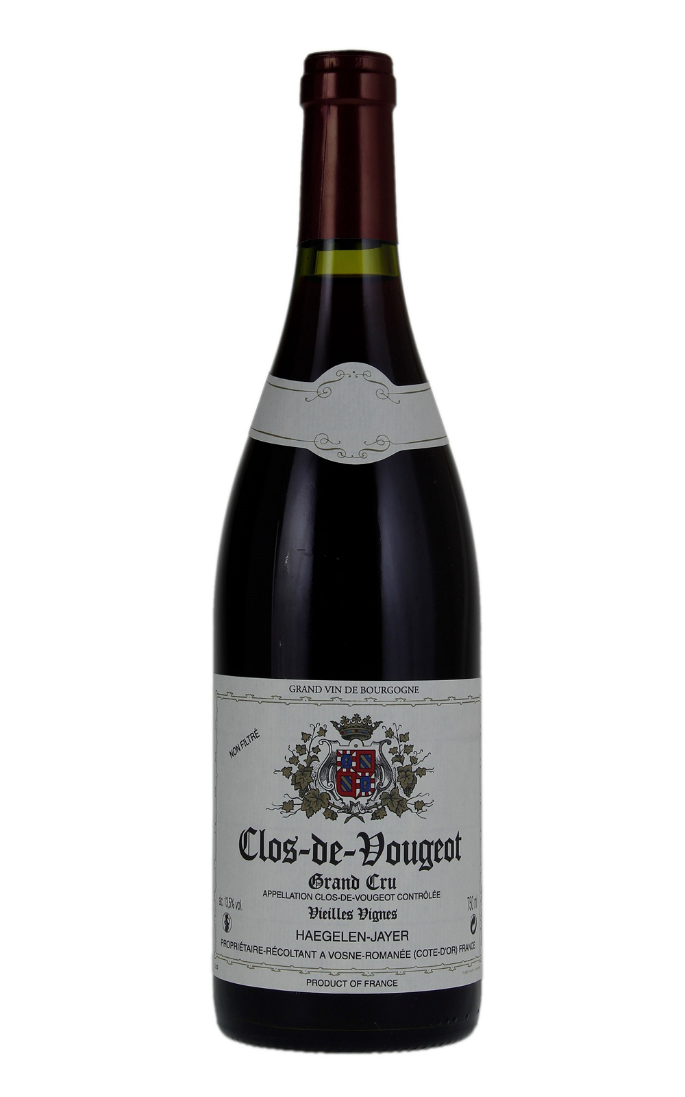 Domaine Haegelen Jayer Clos de Vougeot Grand Cru Vieilles Vignes 1995 海格烈 佳葉酒莊 梧玖園 特級園 老藤紅酒