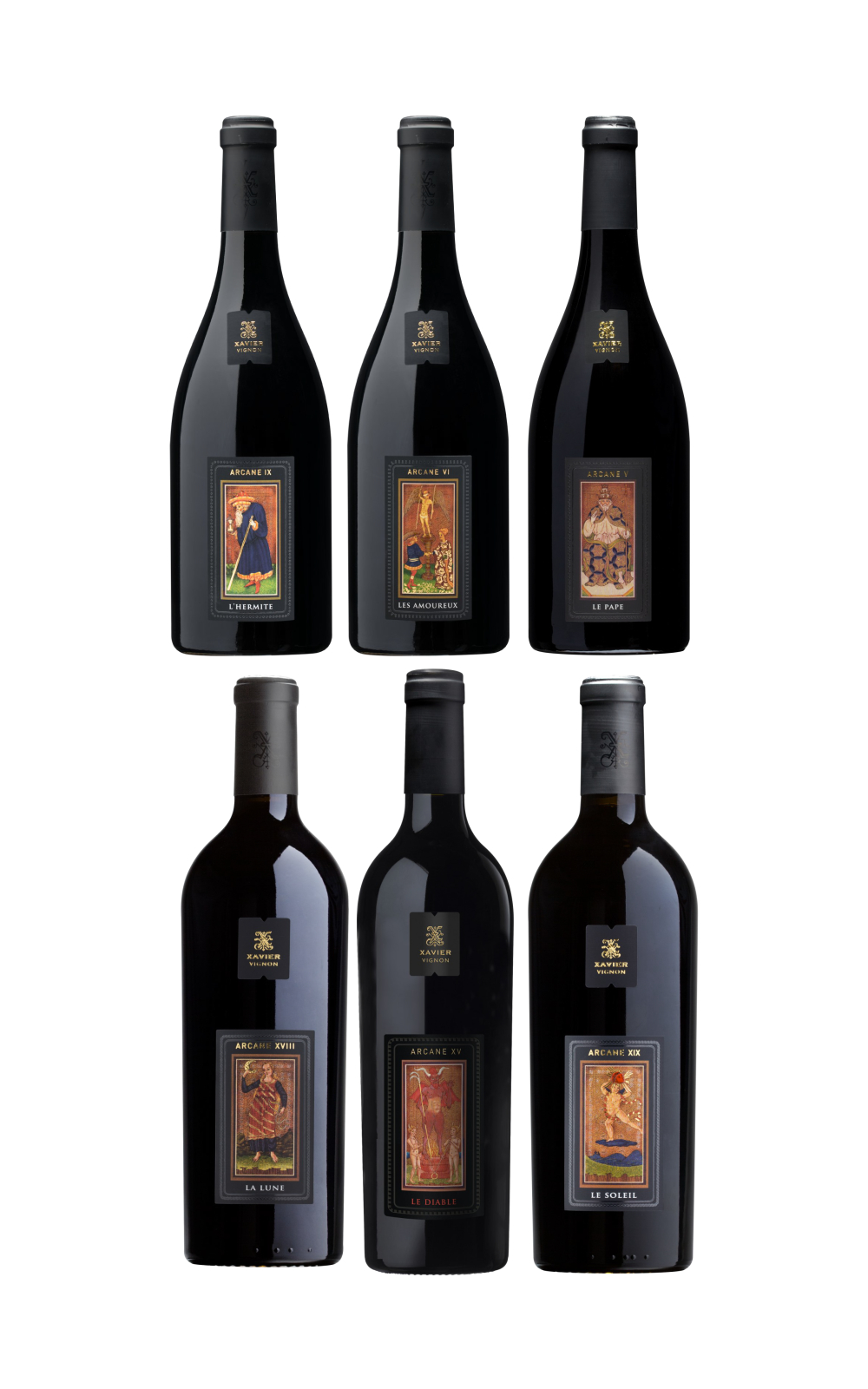 Xavier Vignon Arcane 6 Bottles Set 750ml 6 NV 札維耶 維尼翁 奧秘塔羅牌紅酒 套組 750ml 6