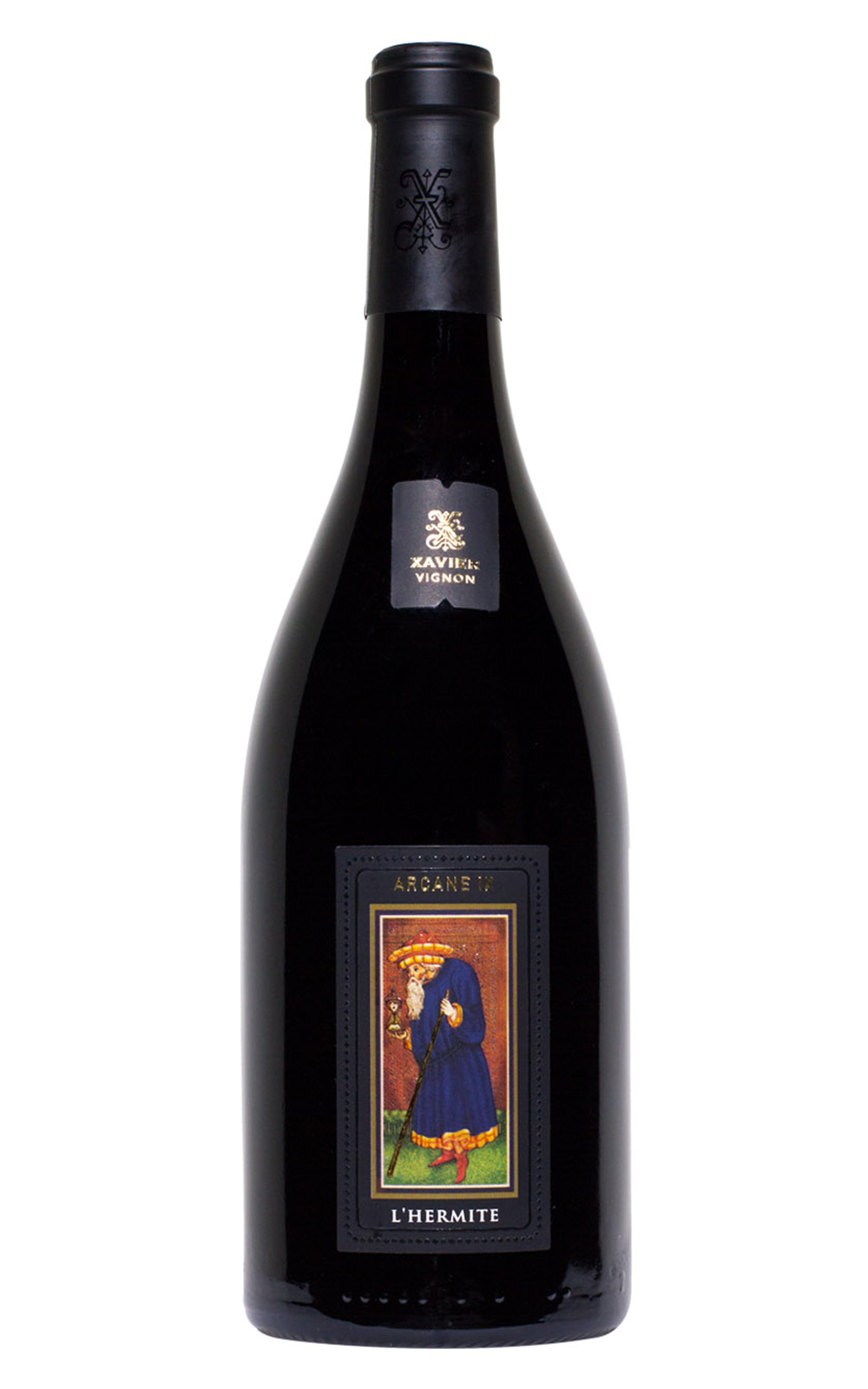 Xavier Vignon Arcane IX L Hermite Gigondas 2016 札維耶 維尼翁 奧秘塔羅牌系列 IX 隱士 吉恭達斯紅酒