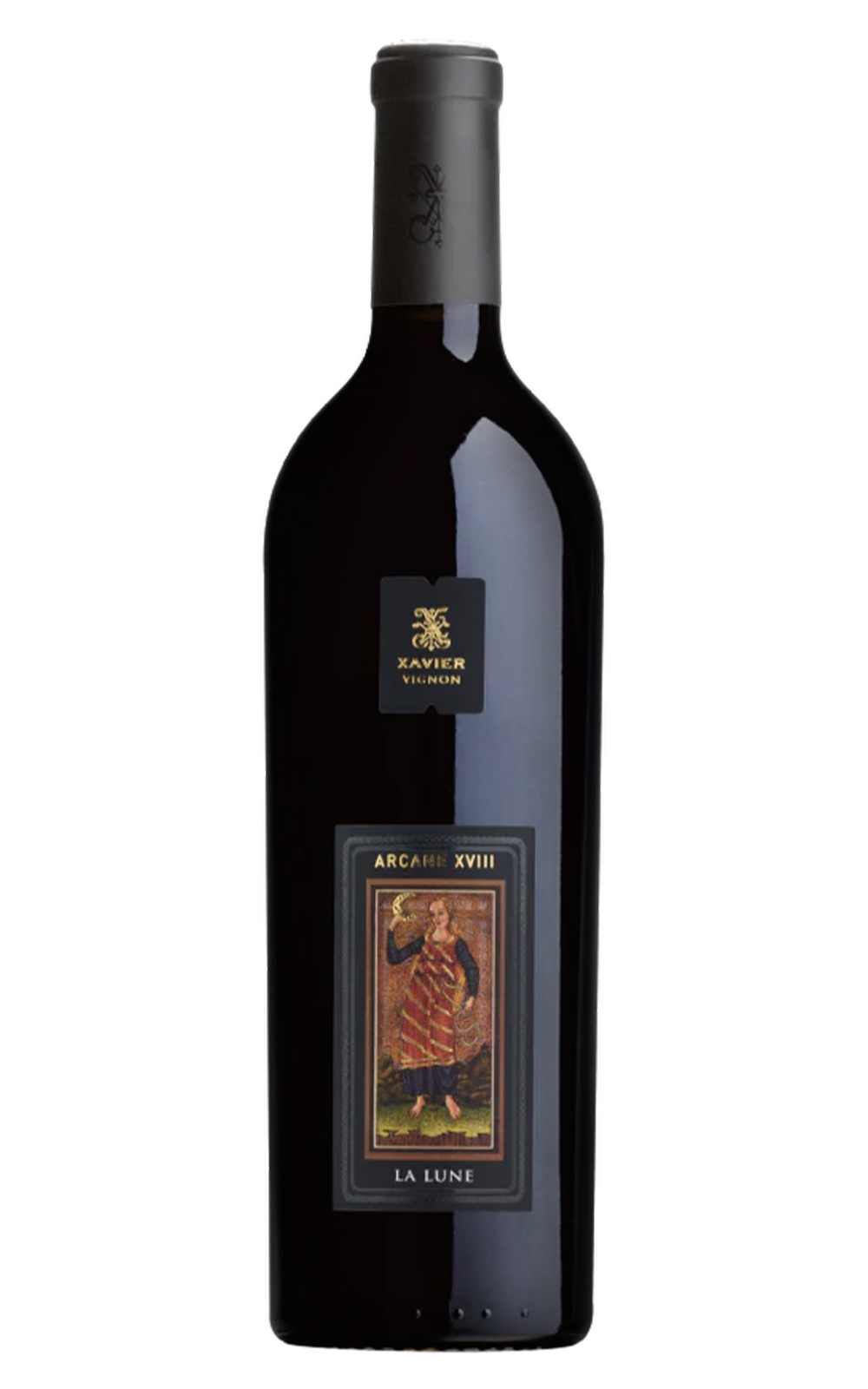 Xavier Vignon Arcane XVIII La Lune Cotes du Rhone 2010 札維耶 維尼翁 奧秘塔羅牌系列 XVIII 月亮 隆河丘紅酒