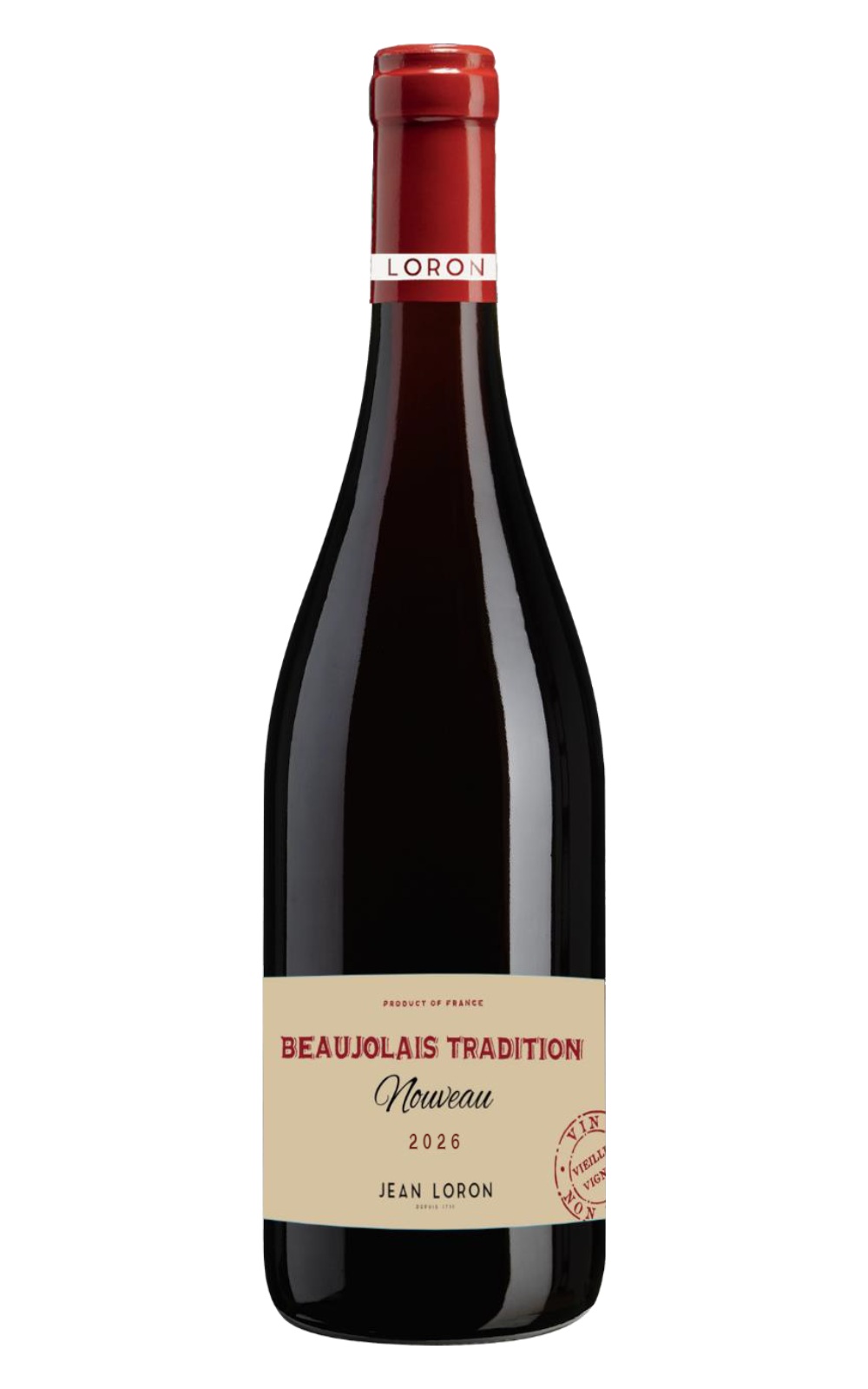 Jean Loron Beaujolais Nouveau Vieilles Vignes 2026 聖羅蘭 薄酒萊老藤新酒