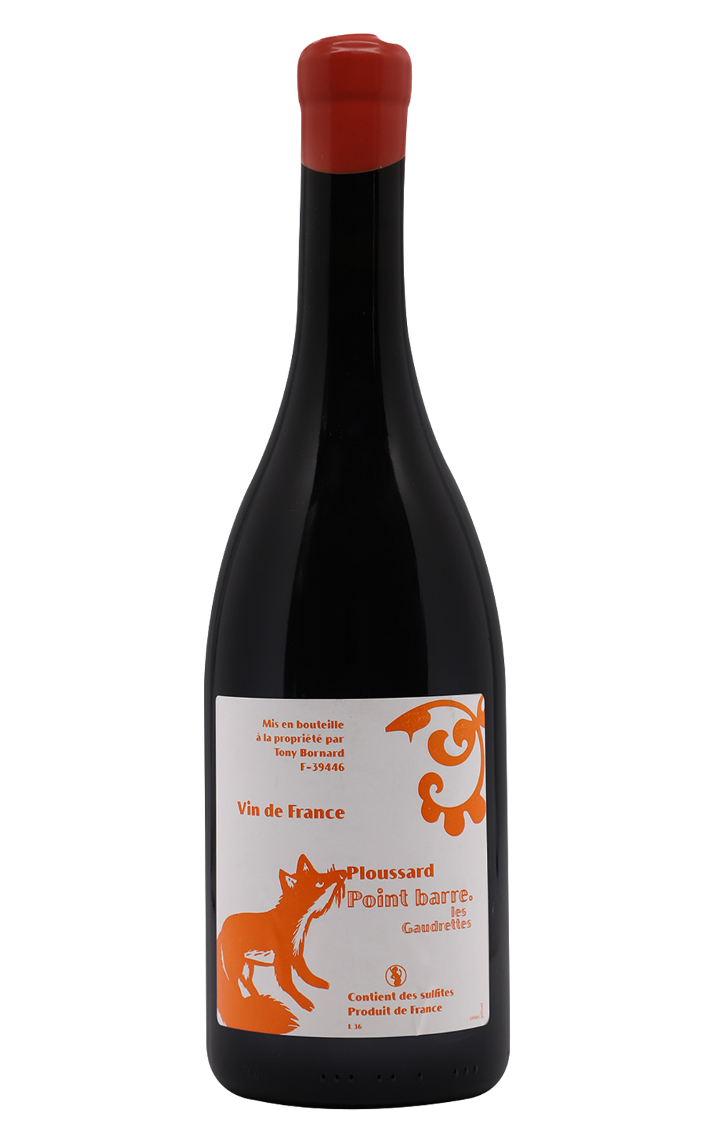 Domaine Philippe Bornard Point Barre Les Gaudrettes Cotes du Jura Ploussard 2018 小狐狸酒莊 句號 歌德雷 侏羅丘普薩紅酒