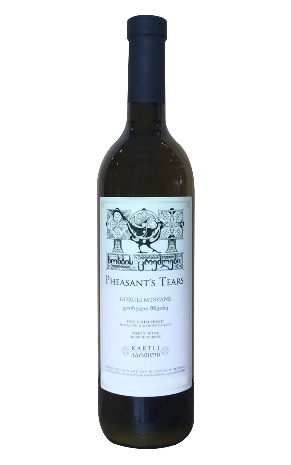 Pheasant s Tears Goruli Mtsvane 2019 野雞的眼淚 戈里慕兹瓦尼白酒