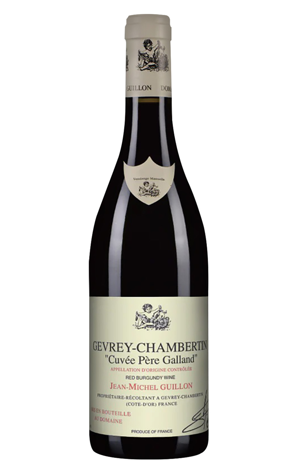 Jean Michel Guillon Fils Gevrey Chambertin Cuvee Pere Galland 2019 尚米歇・吉雍父子酒莊 哲維瑞香貝丹 嘉蘭 紅酒