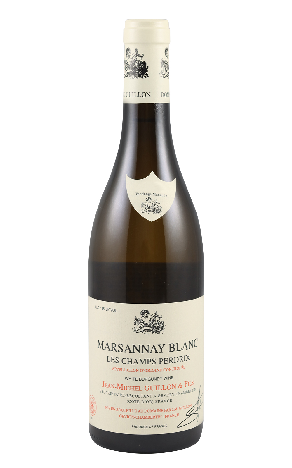 Jean Michel Guillon Fils Marsannay Les Champs Perdrix Blanc 2022 強 米歇・吉雍父子 馬沙內 香貝德里 白酒