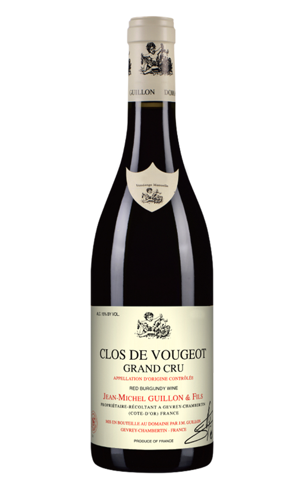 Jean Michel Guillon Fils Clos de Vougeot Grand Cru 2022 強 米歇・吉雍父子 梧玖園 特級園紅酒