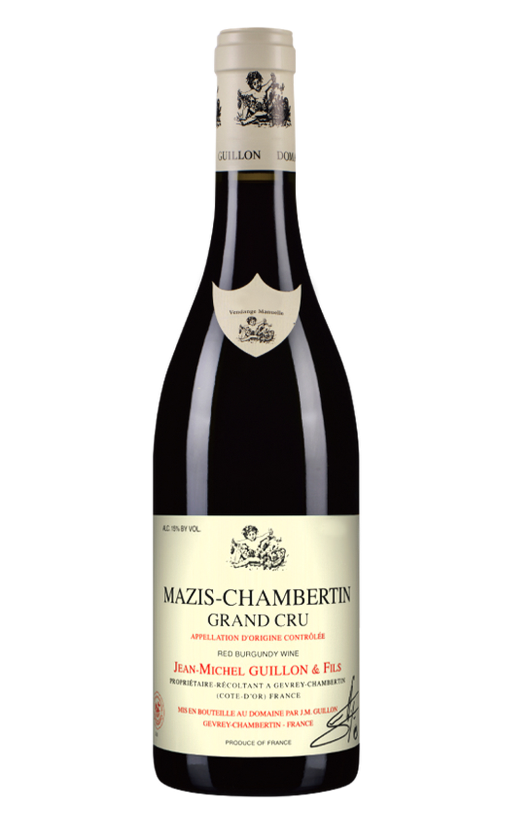 Jean Michel Guillon Fils Mazis Chambertin Grand Cru 2022 強 米歇・吉雍父子 馬立 香貝丹 特級園紅酒
