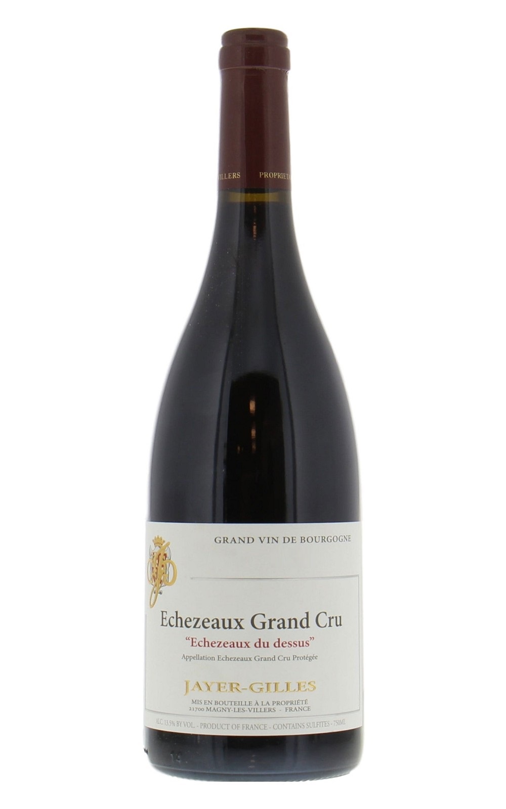 Domaine Hoffmann Jayer Echezeaux Echezeaux du Dessus Grand Cru 2017年前為Jayer Gilles標 2015 霍夫曼 佳葉酒莊 艾雪索 上艾雪索 特級園紅酒 2017年前為Jayer Gilles標