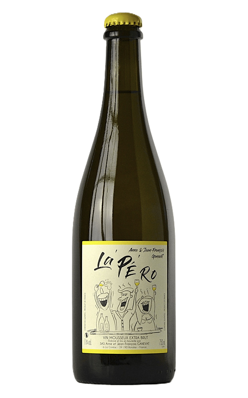 Domaine Jean Francois Ganevat Anne et Jean François Ganevat L Apero Vin Mousseux Extra Dry 2023 尚方斯瓦 葛納華酒莊 開胃酒 不甜氣泡酒