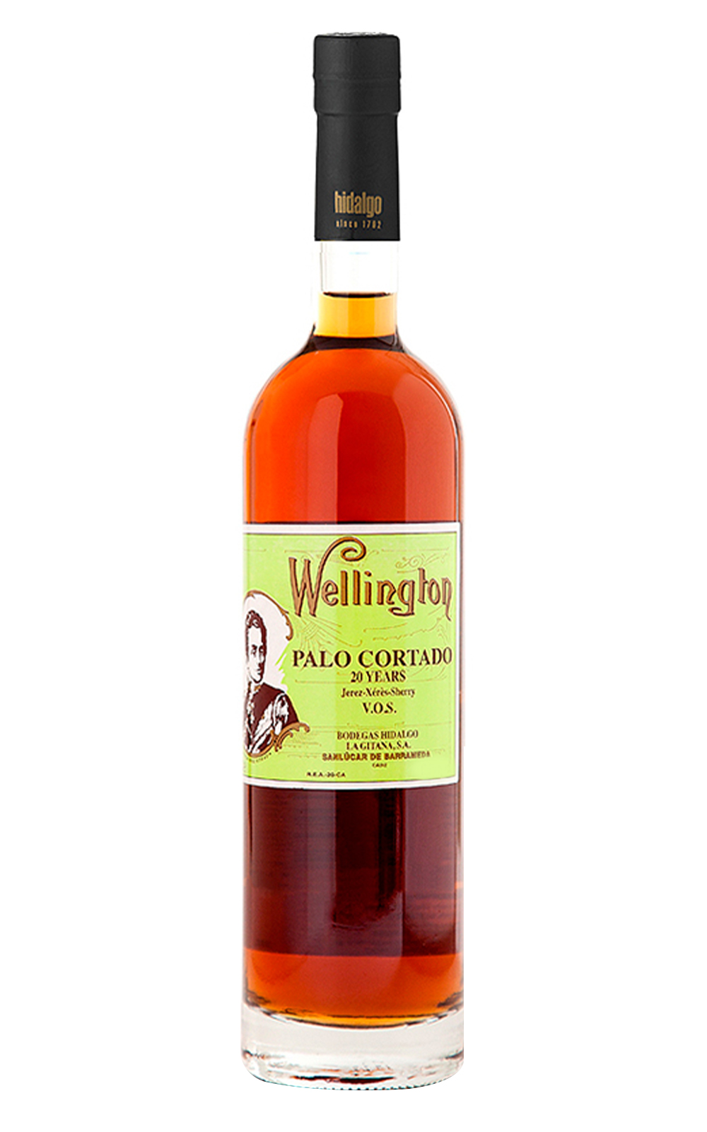 Bodegas Hidalgo Wellington Palo Cortado V O S NV 西達歌酒莊 威靈頓 帕洛康塔多雪莉酒